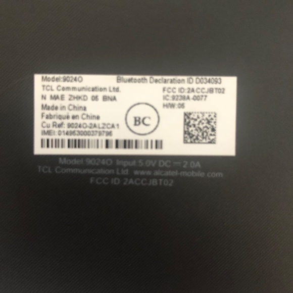 Alcatel A30 9024O 16gb Tablet. - Picture 5 of 8